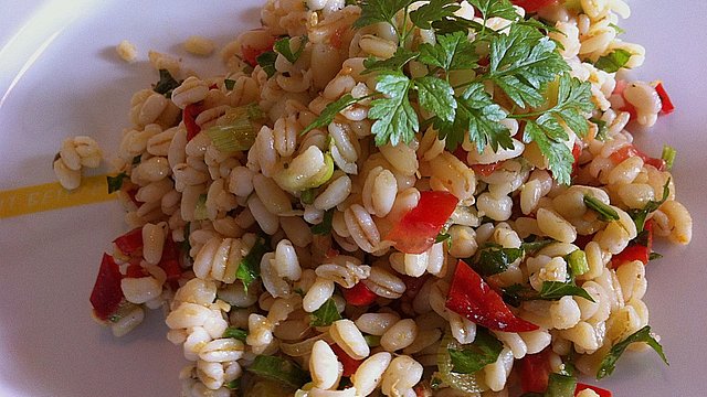 Getreidesalat &amp;quot;Verona&amp;quot; mit Gurke, Tomate, Paprika von Minimouse66