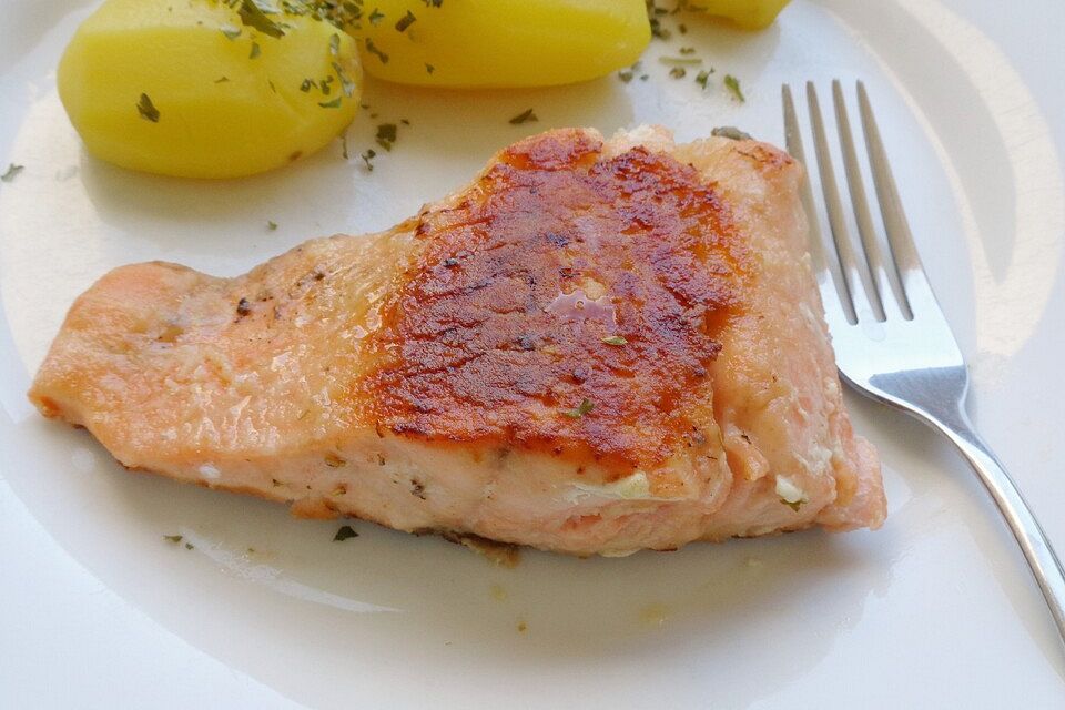 Honig-Limetten-Lachs