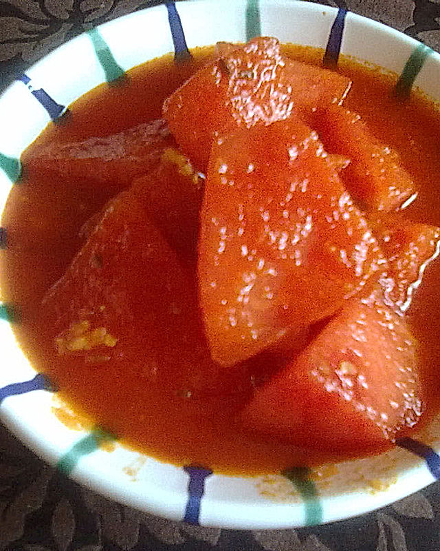 Indisches Wassermelonencurry