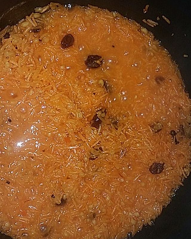Zarda – pakistanischer Reispudding