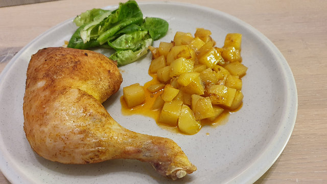 Portugiesisches Hähnchen aus dem Ofen von bienemaya