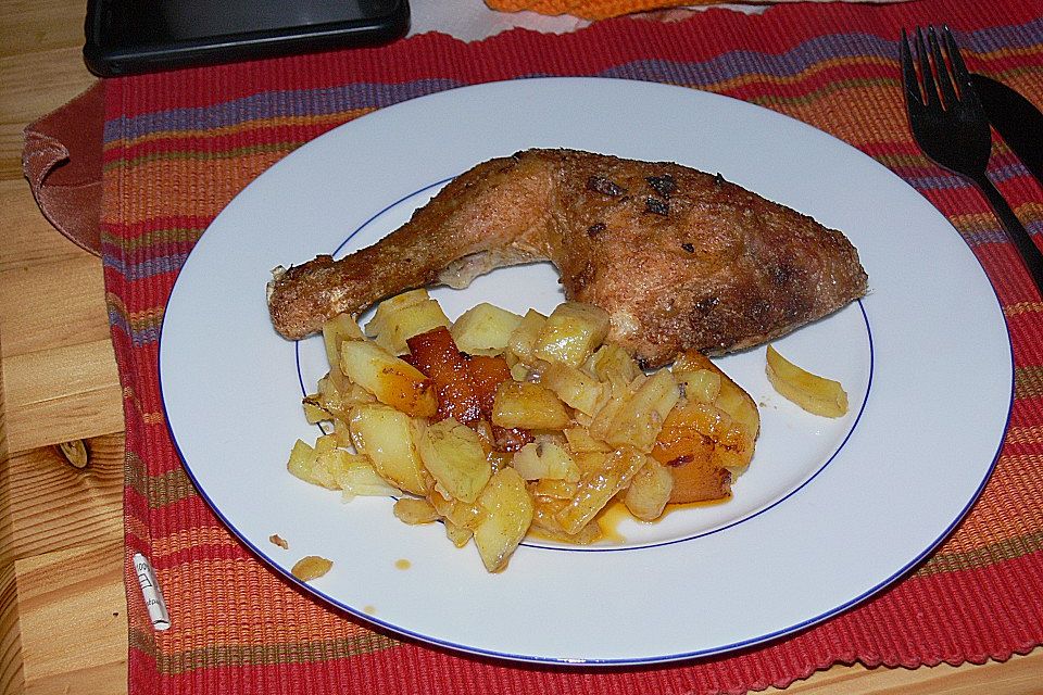 Portugiesisches Hähnchen aus dem Ofen