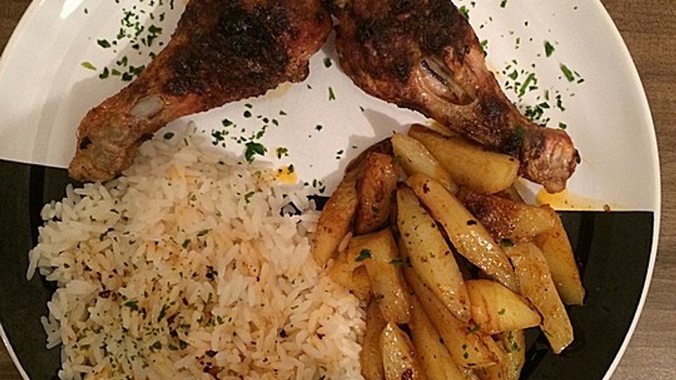 Portugiesisches Hähnchen aus dem Ofen von bienemaya