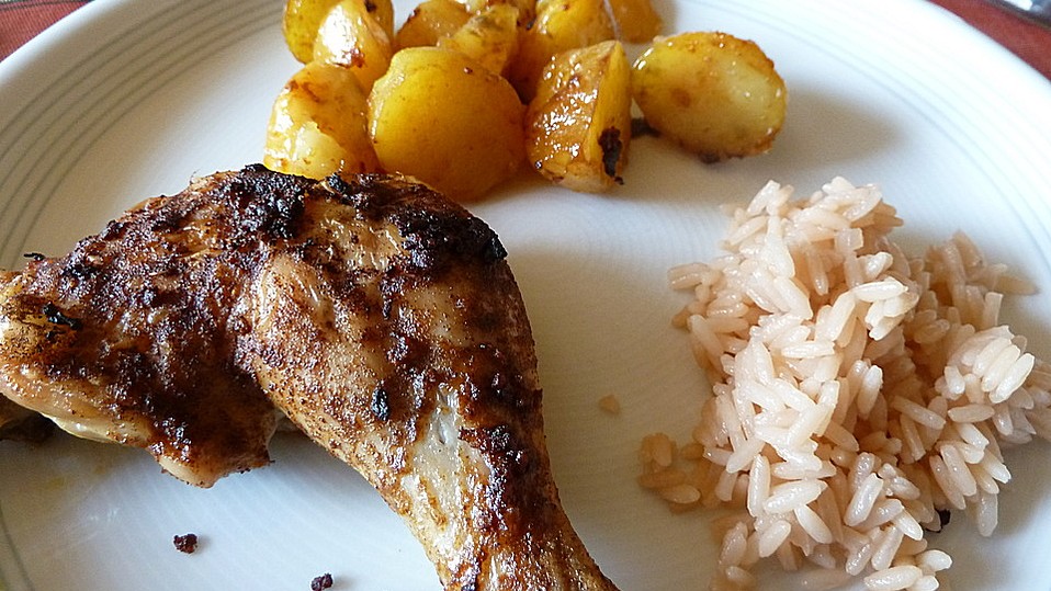 Portugiesisches Hähnchen aus dem Ofen von bienemaya