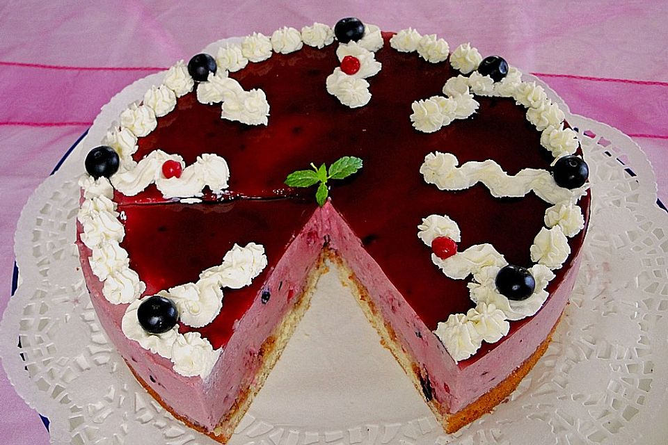 Waldbeeren-Torte