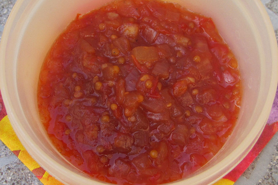 Omas Tomaten-Zwiebel Chutney