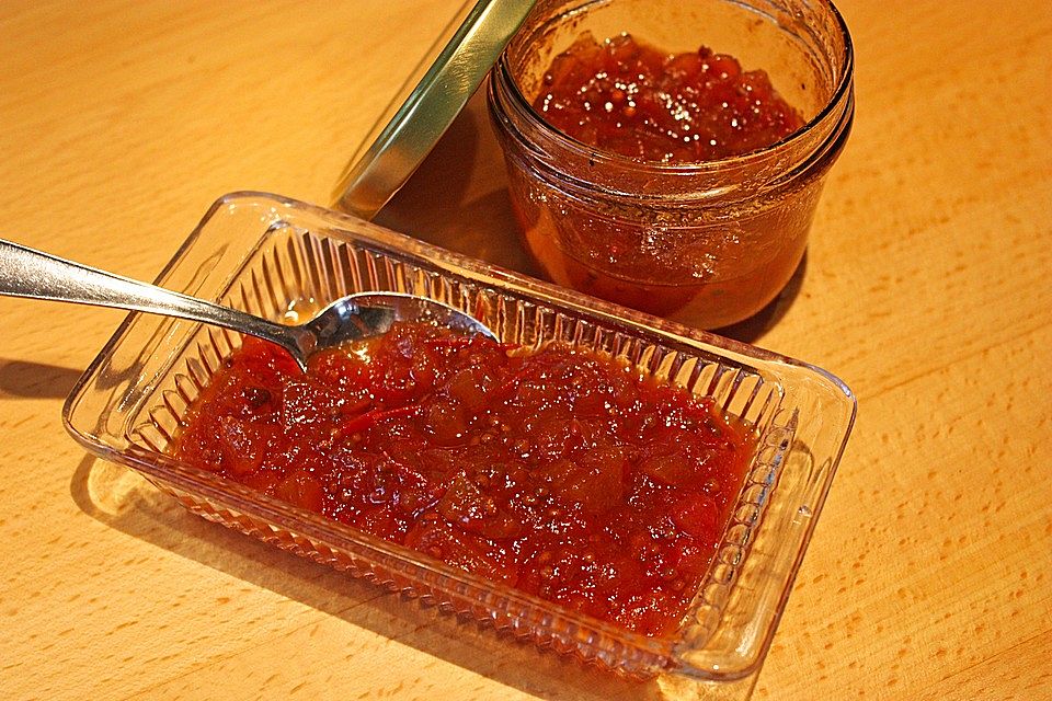 Omas Tomaten-Zwiebel Chutney