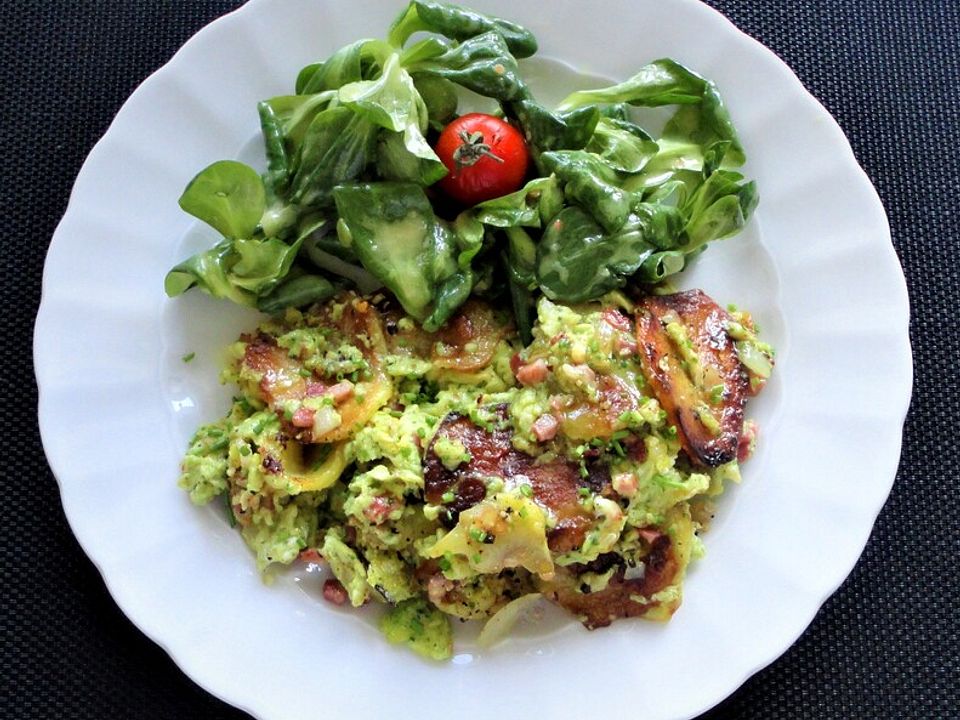 Bauernfrühstück mit Bärlauchpaste von JochenWW| Chefkoch