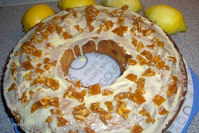 Ananas- oder Pfirsichkuchen mit Mandelkrokant von Backmäuslein| Chefkoch