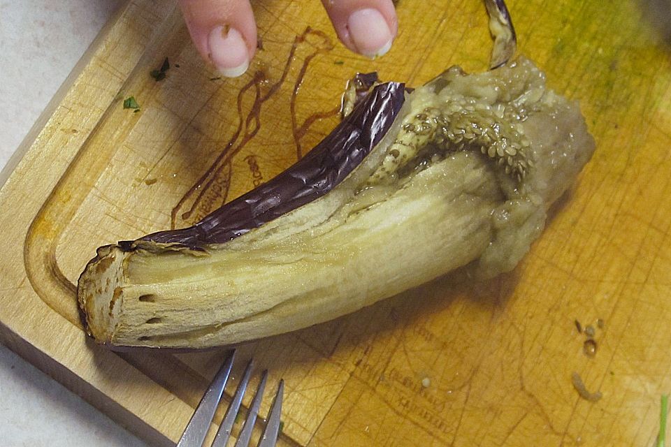 Auberginen - Tomaten - Paste