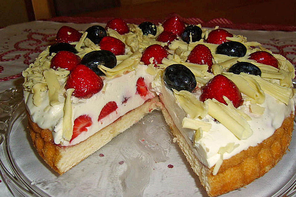 Erdbeer-Käsesahne-Torte