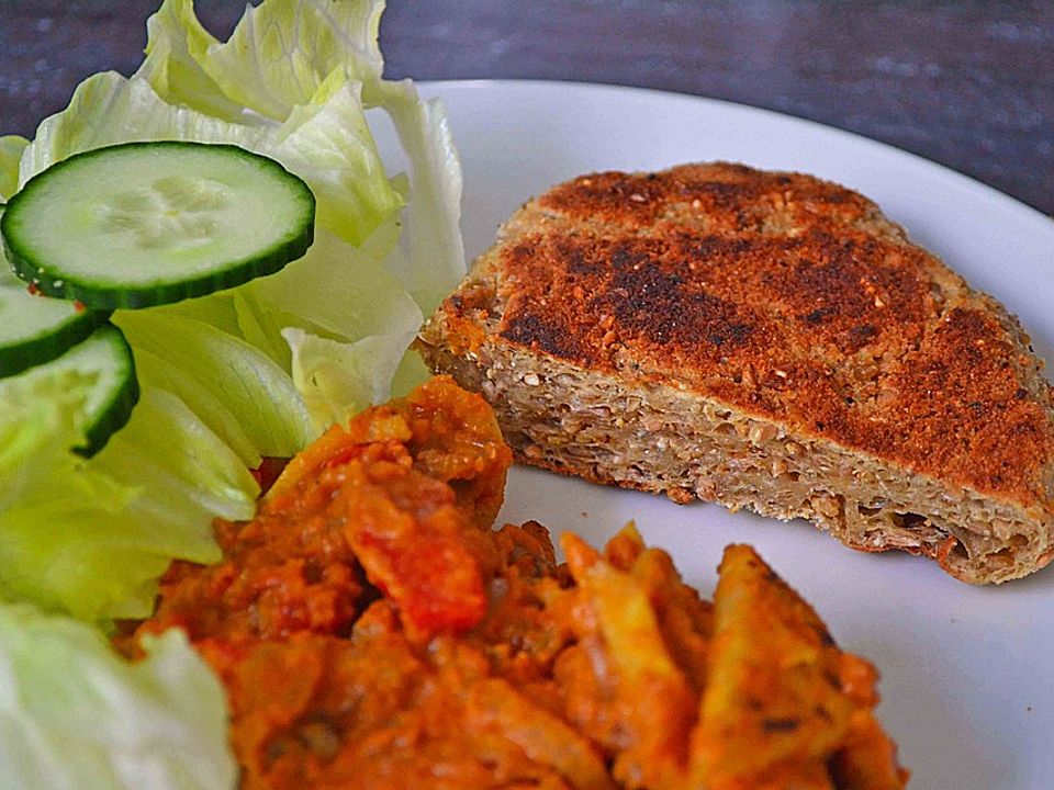 Soja-Schnitzel mit Champignonrahm von henni23| Chefkoch