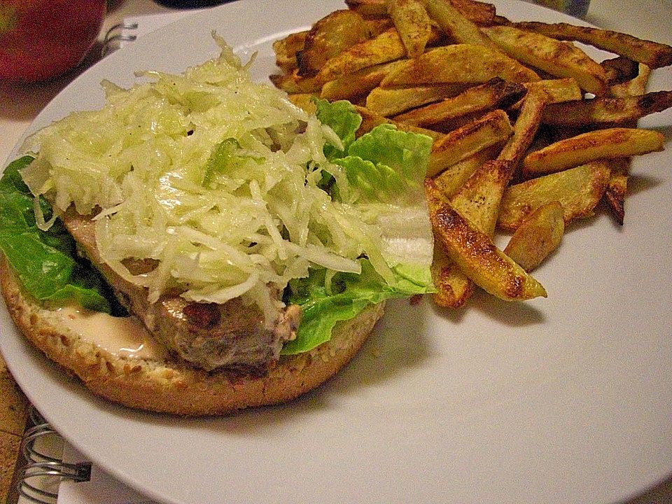 Thunfisch Burger mit Pommes von Stracatelabaeckchen | Chefkoch Thunfisch Burger mit Pommes von Stracatelabaeckchen | Chefkoch