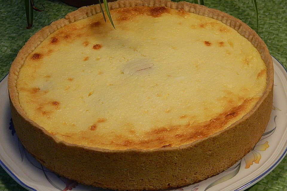 Apfelkuchen mit Sauerrahmguss