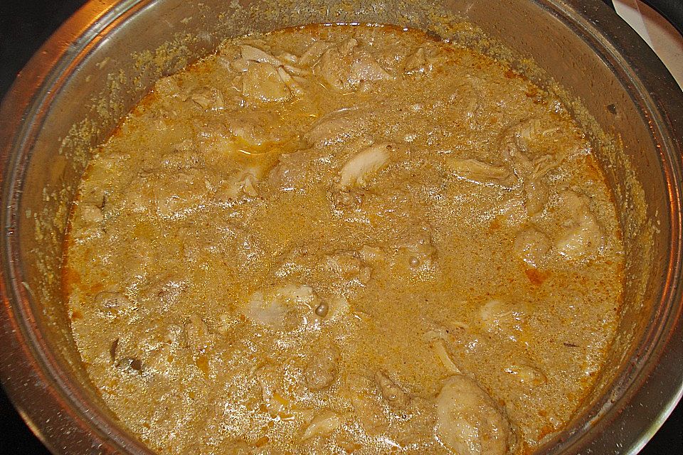 mausis Murgh Masala, aromatisch aber nicht scharf