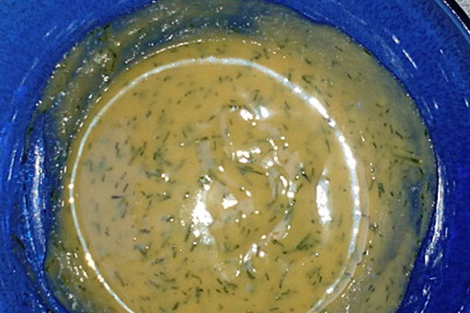 Hühnchen in Honig-Senf-Dill Marinade