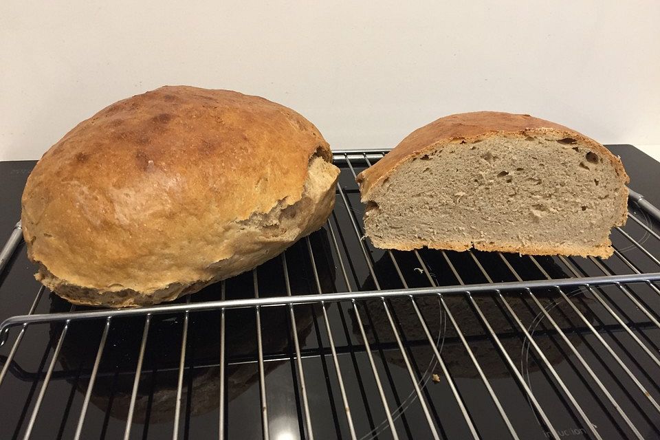 Genetztes Brot oder Semmeln