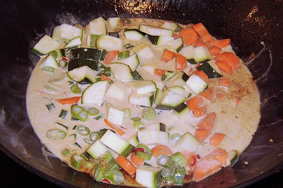 Hühnercurry mit Kokosmilch