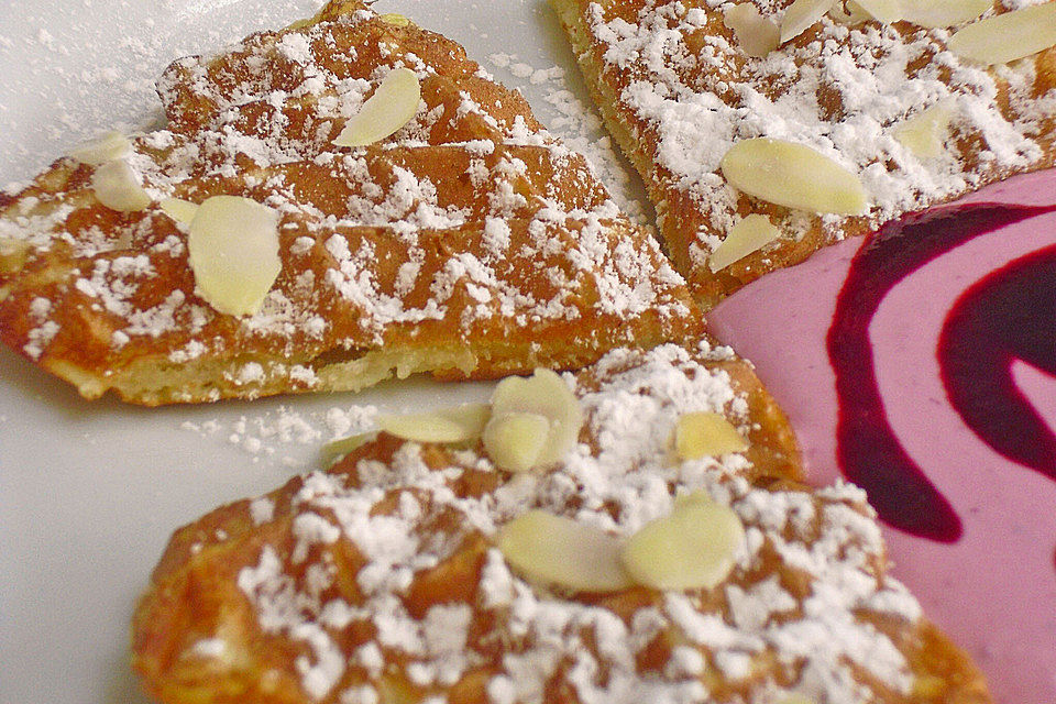Mandel-Waffeln Mandel-Waffeln