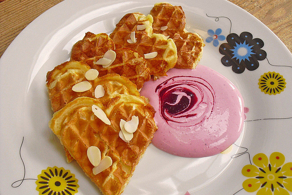 Mandel-Waffeln Mandel-Waffeln