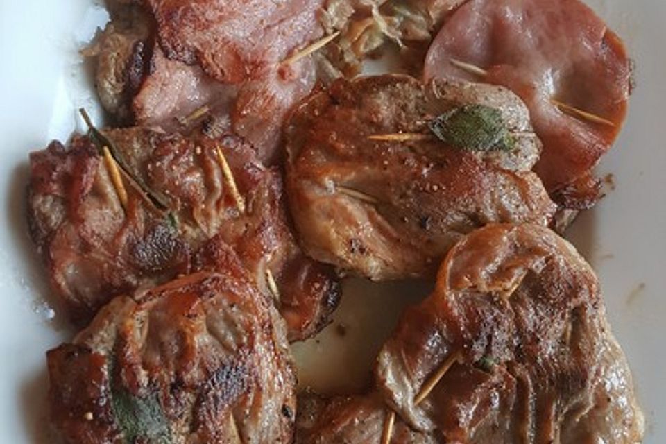 Saltimbocca vom Wildschweinrücken à la Moscha