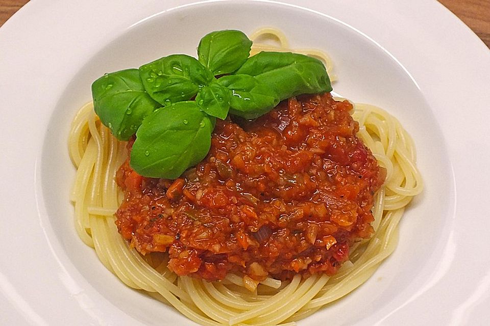 Karotten-Sellerie-Bolognese