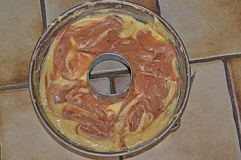 Marmorkuchen mit Sahne ohne Butter Marmorkuchen mit Sahne ohne Butter