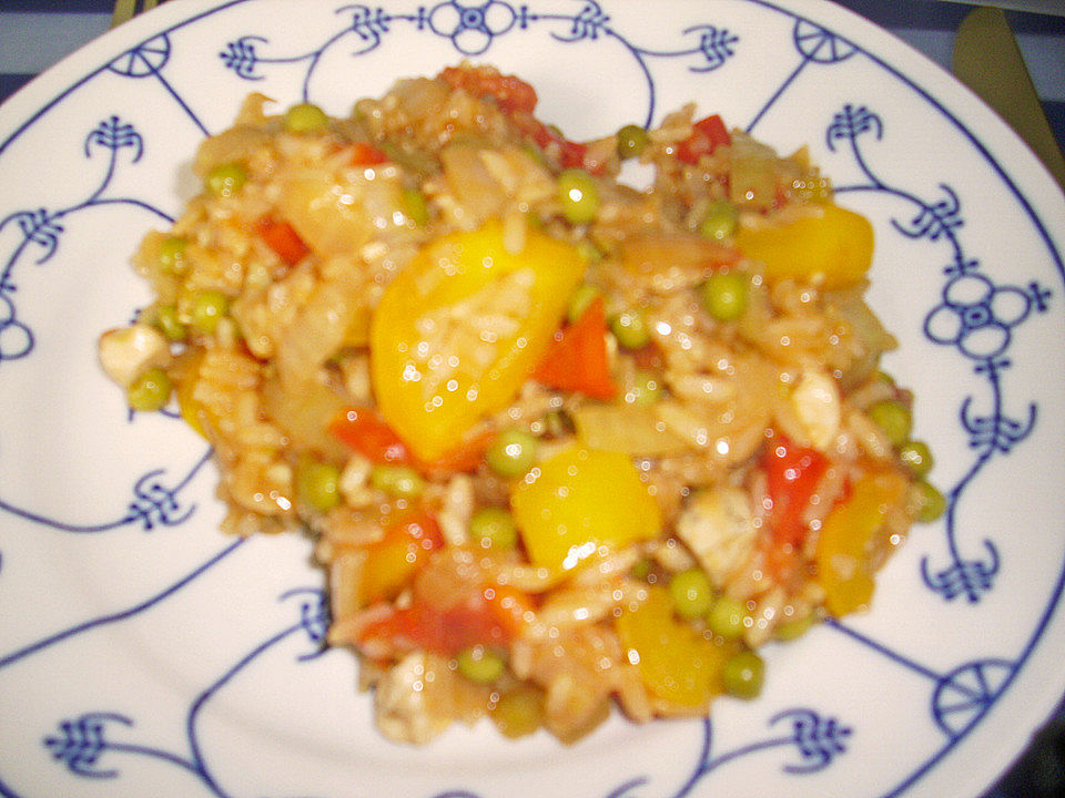 Hähnchen-Reis Pfanne von -Birte- | Chefkoch