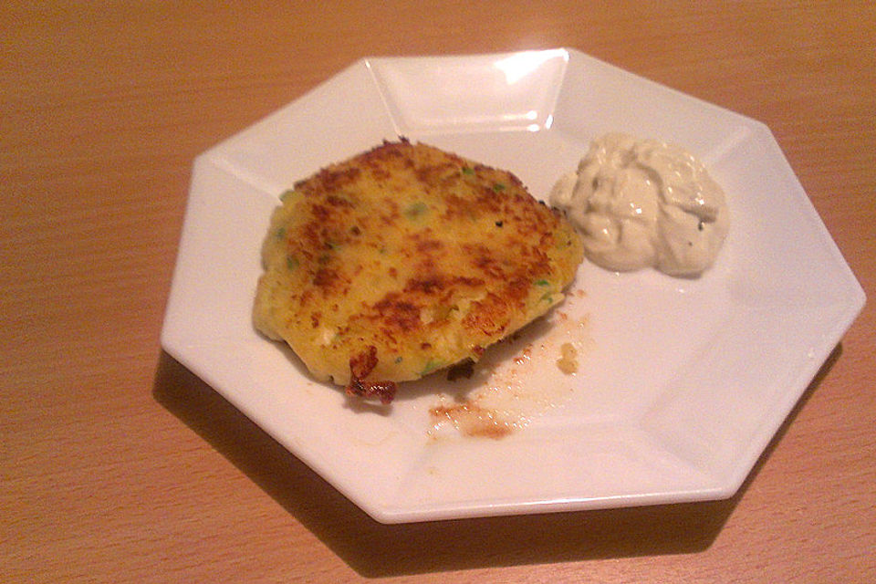 Feta Kartoffelküchlein