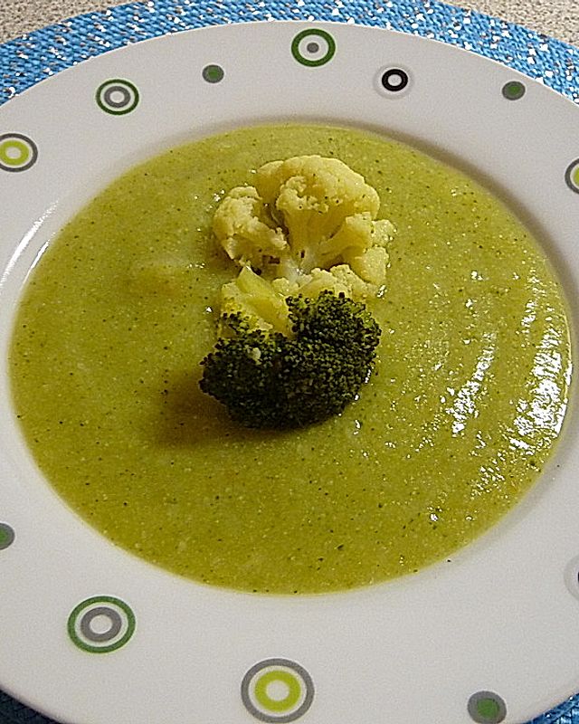 Blumenkohl - Brokkoli - Suppe