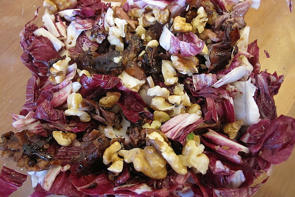 Radicchio-Speck Salat