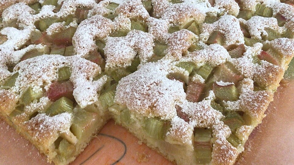 Omas Rhabarberkuchen von miradee| Chefkoch Omas Rhabarberkuchen von miradee| Chefkoch