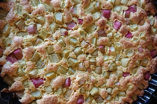 Omas Rhabarberkuchen von miradee| Chefkoch Omas Rhabarberkuchen von miradee| Chefkoch