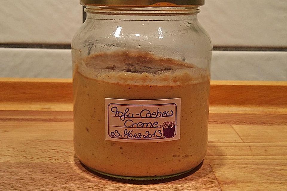 Tofu-Cashew Creme