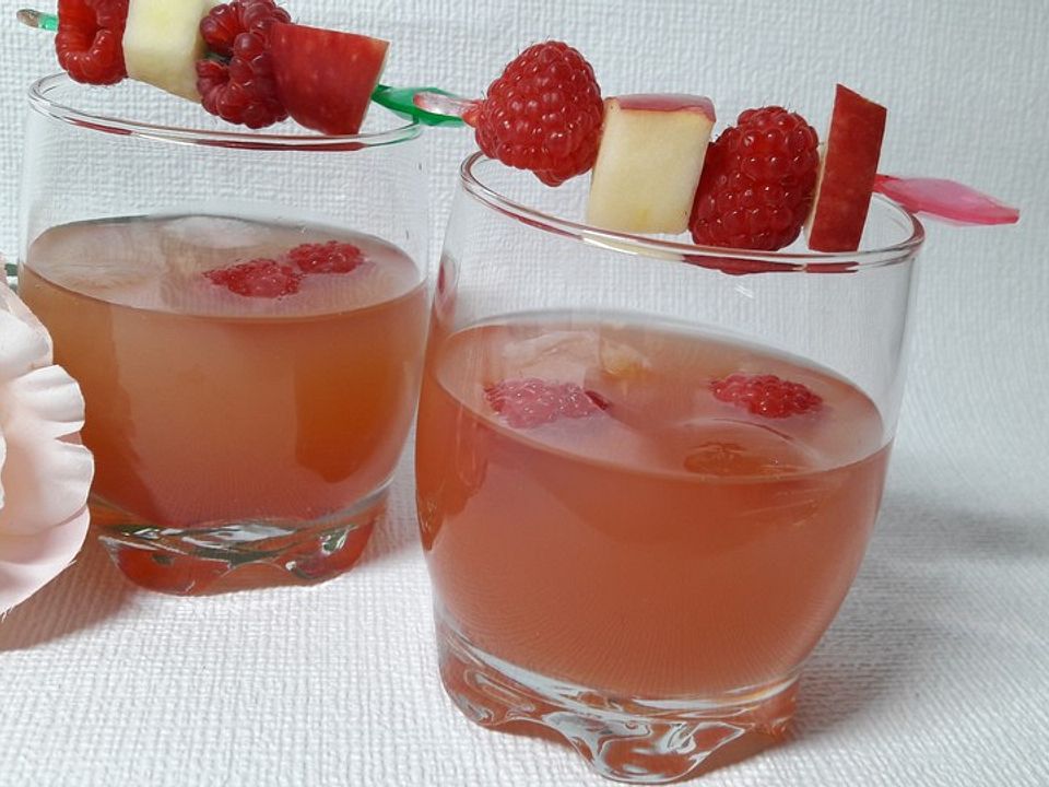 Apfel-Himbeer-Cocktail von Funny07| Chefkoch