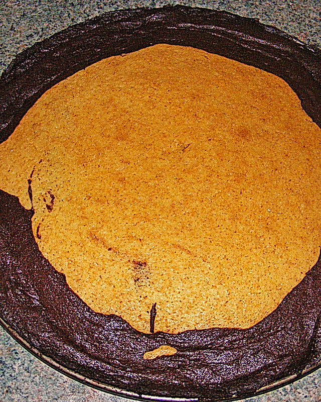 Zweifarbiger Löffelkuchen ohne Ei