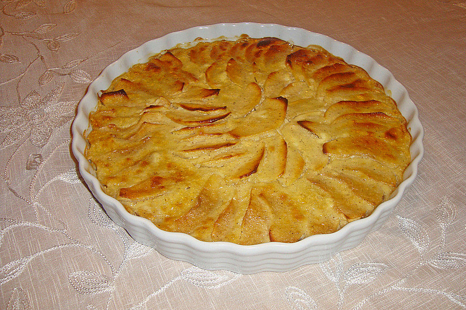 Apfel-Dinkel-Tarte