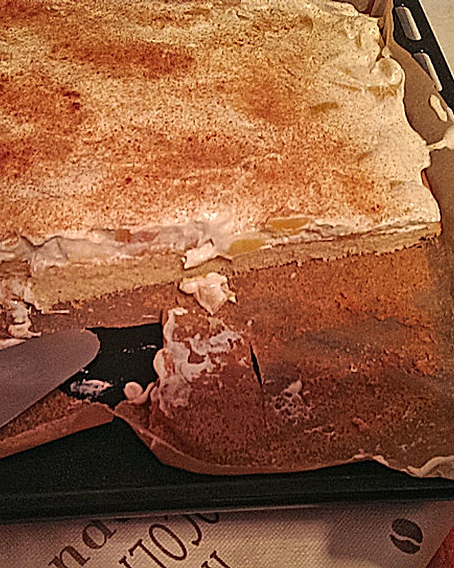 Pfirsich-Schmand Kuchen