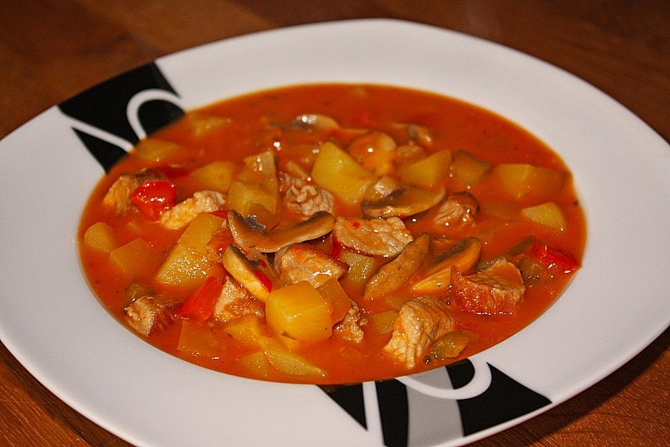 Pikantes Gulasch