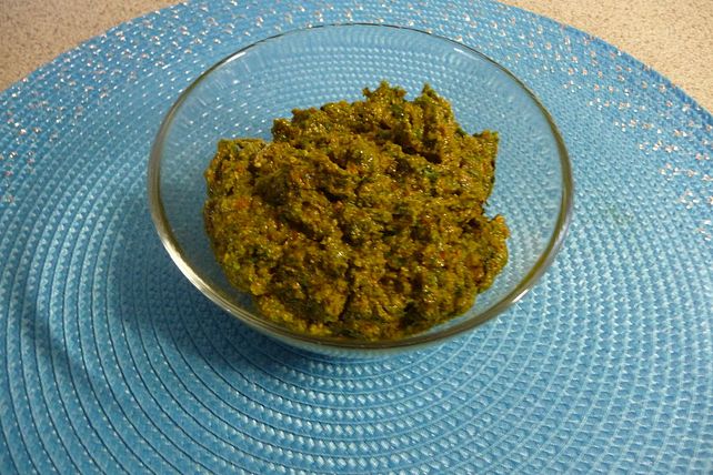 Pesto von getrockneten Tomaten und Rucola von Käthe| Chefkoch