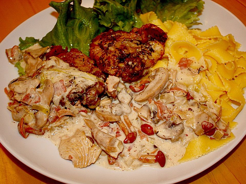Hähnchenbrust mit Pilzragout| Chefkoch