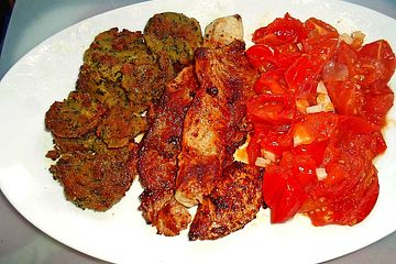 Schnitzel Natur Mit Karotten Erbsengemuse Von Haubndaucher Chefkoch 