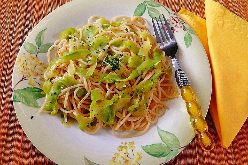 Zucchini Spaghetti