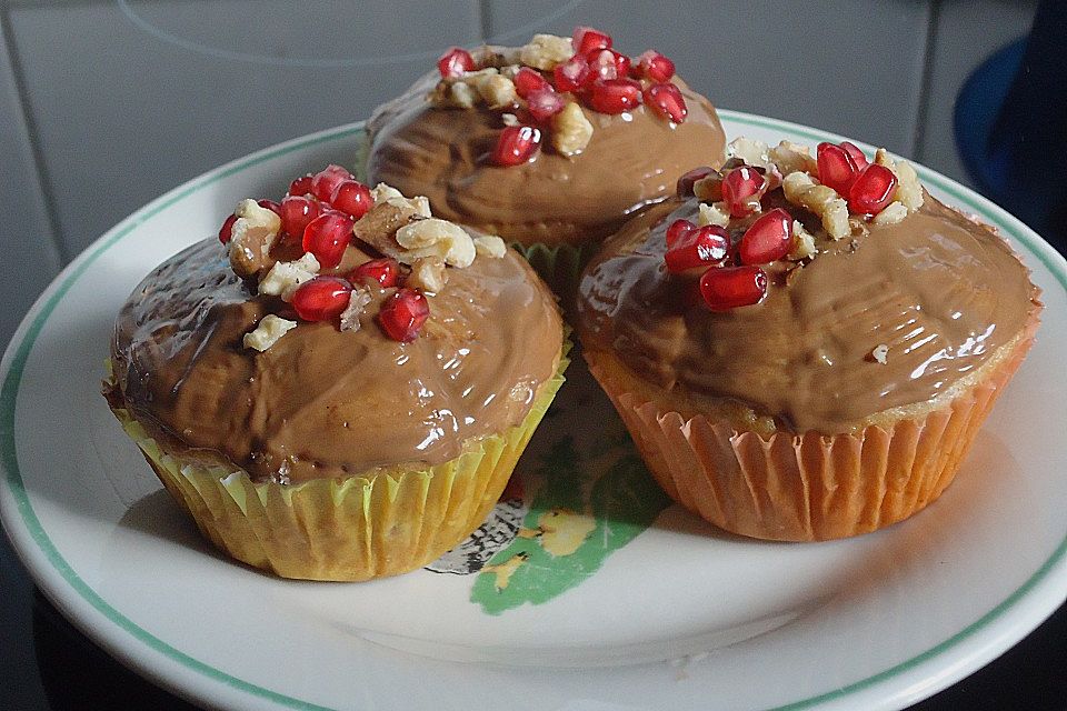 Granatapfel-Muffins