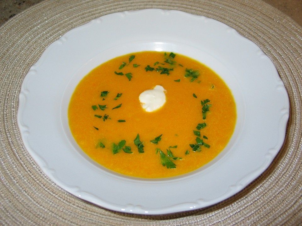 Orangen-Karotten-Suppe von Obstwurm| Chefkoch