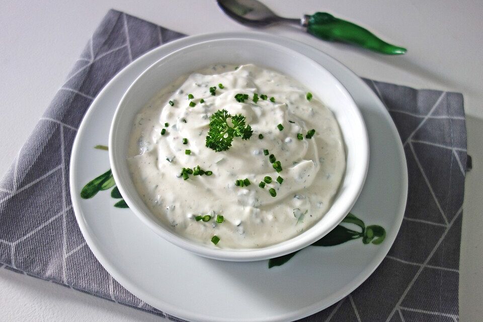 Sour Cream-Dip ganz einfach