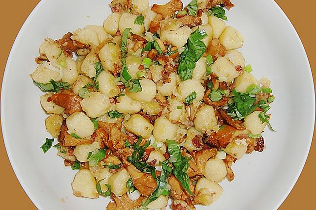 Gnocchini mit Pfifferlingen von ikrueger2| Chefkoch
