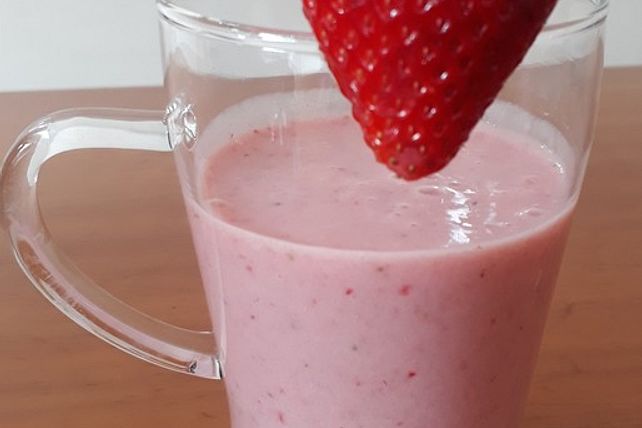 Erdbeer-Bananen-Shake von schoko__| Chefkoch