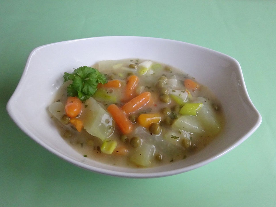 Buntes Gemüse in Sahnesoße von selbstgekocht| Chefkoch
