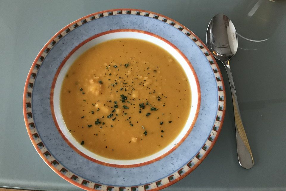 Süßkartoffelsuppe